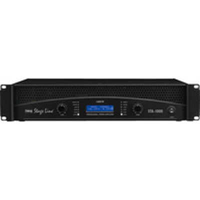     Professional stereo PA amplifier with integrated crossover network and limiter. - STA-100