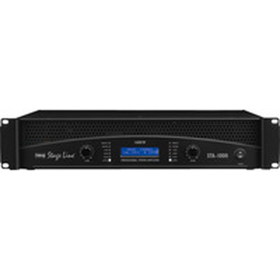 Stereo-PA-Verst�rker mit integrierter Frequenzweiche und Limiter-STA-1000