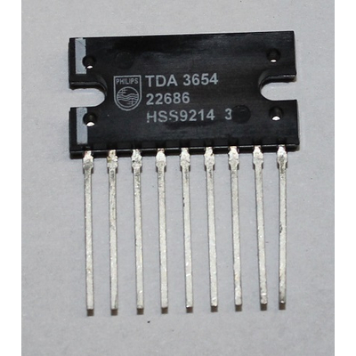 TDA3654 Vertical deflection and guard circuit