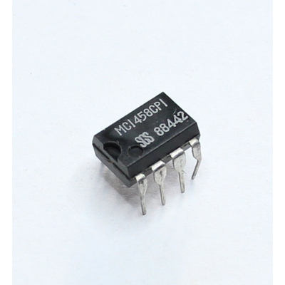 MC1458P Operationsverst�rker 1.1MHz 2 Kanal DIP8