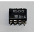 MC1458P Operational amplifier 1.1MHz 2 Channels DIP8
