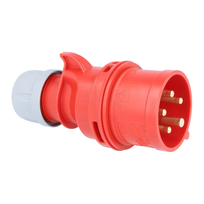 Connector plug 16A 3-phase IP44