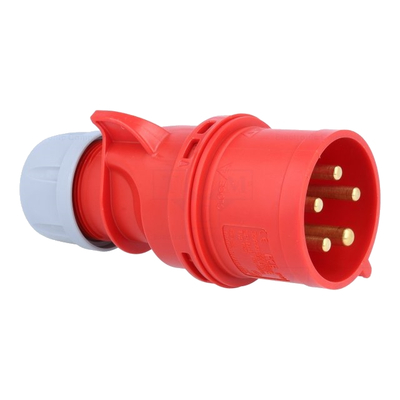 Connector plug 32A 3-phase IP44
