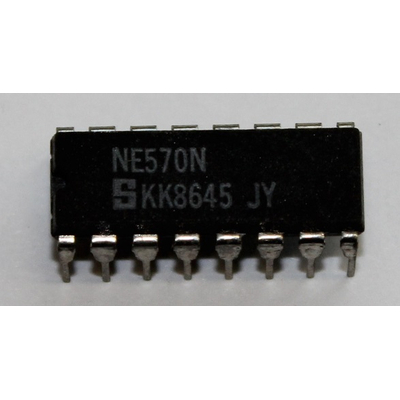 NE 570N Audio Amplifiers Dual Gain Compandor DIP16