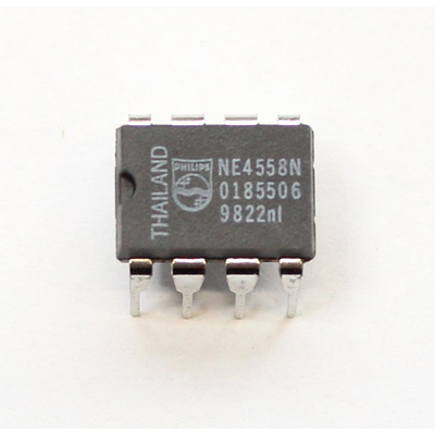 NE4558 Dual general-purpose operational amplifier