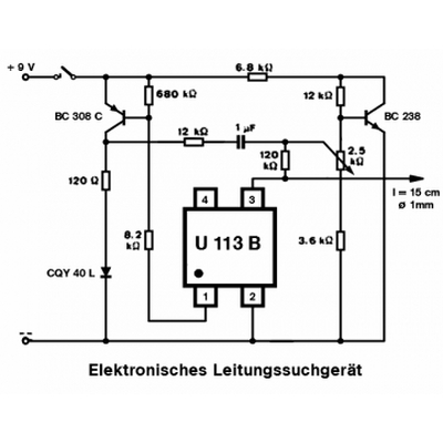 U113 IC f�r prellfreie Taste mit Sensorbedienung