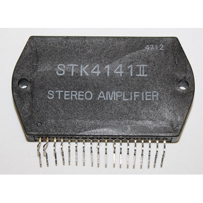 STK4141 II Stereo hybrid-amplifier 2 x 25W 26V