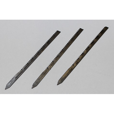 Jigsaw blades for non-ferrous metals finely serrated set of 3