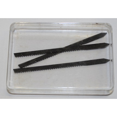 Jigsaw blades for non-ferrous metals finely serrated set of 3
