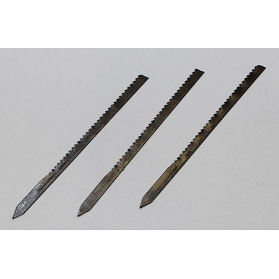 Stichs�gebl�tter f�r Buntmetall fein gezahnt 3er Set