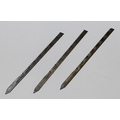 Stichs�gebl�tter f�r Buntmetall fein gezahnt 3er Set