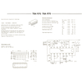 TBA 970 video amplifier circuit preferred for use in TV...