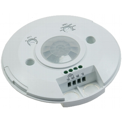 PIR motion detector for ceiling mounting 360 IP20 LED suitable