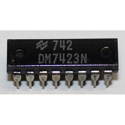 7423 dual 4-input nor with strobe