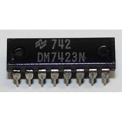  7423 dual 4-input nor with strobe
