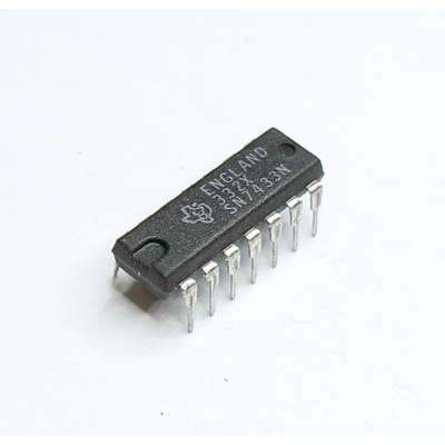 7433 quad 2-input nor with open collector output