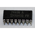 7445 dual 4-input positive nand buffer