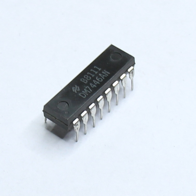 DMM7446N seven segment decoder with open collector output