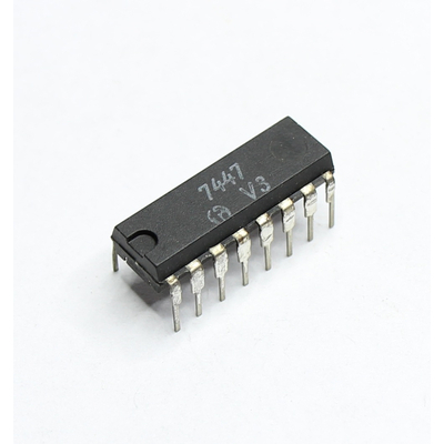 7447 / 5447  BCD to seven segment decoder/driver with open collector output
