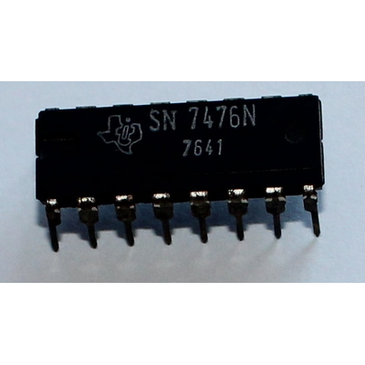 7476 dual J-K flip-flop with clear and preset