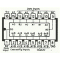 TC7485P 4-bit magnitude comparators DIP14