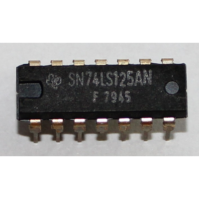 74LS125 Tri State quad buffer