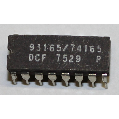 74165 N 8-Bit Parallel - to - Serial Converter