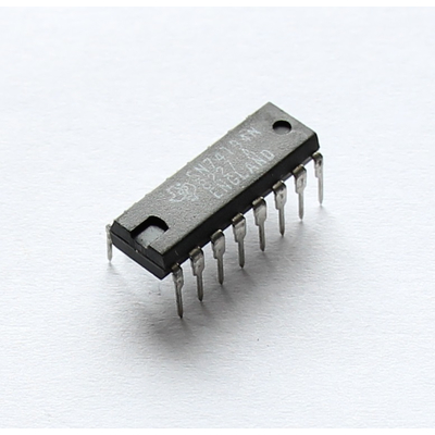 74194 positive edge-triggered 4-bit bidirectional universal shift register (Cascadable) with clear