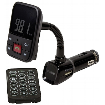 FM Transmitter with Bluetooth handsfree function , Micro SD & USB