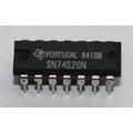 74S20 Dual 4-input pos. NAND gate
