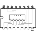 SN74LS42N BCD to decimal decoder DIP16