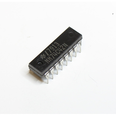 MM74C42N  4-Line BCD To 10-Line Decimal Decoders DIP16
