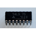 74LS75 4-bit Bistable latch with Q and/Q