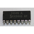 74LS93 negative edge-triggered 4-bit binary counter with...