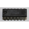 74C93 negative edge-triggered 4-bit binary counter with...