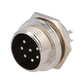 Mikrofon Einbaustecker  7 Polig - MIC337