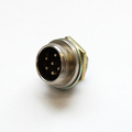Mikrofon Einbaustecker  6 Polig - MIC336