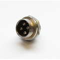 Mikrofon Einbaustecker  4 Polig - MIC334