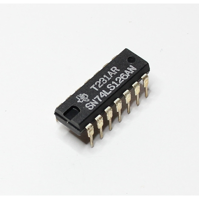 SN74LS126N Quadruple Bus Buffers With 3-State Outputs DIP14