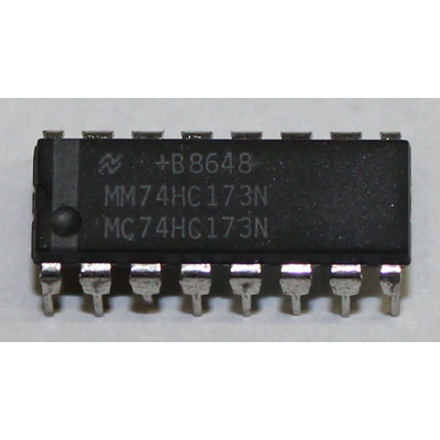 74HC173 N 4 - Bit Positive Edge - Triggered D - Type...