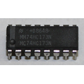 74HC173 N 4 - Bit Positive Edge - Triggered D - Type...