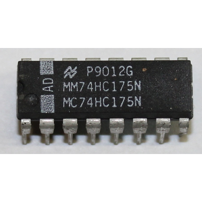 74HC175 Quad D-Type Flip-Flop With Clear