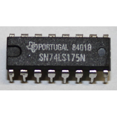 74LS175 Quad D - Type Positive Edge - Triggered Flip - Flop with Common Clear and Common Clock