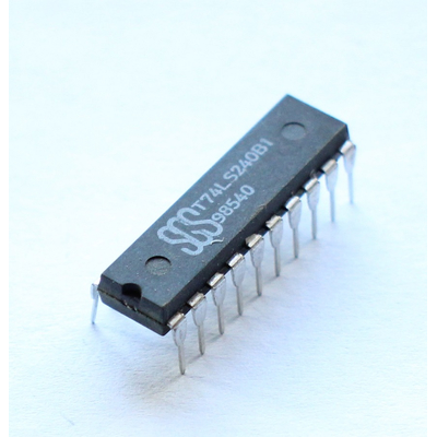 74LS240 Octal Buffer/Line Driver with 3 - State Output (Low - Enable) - SGS