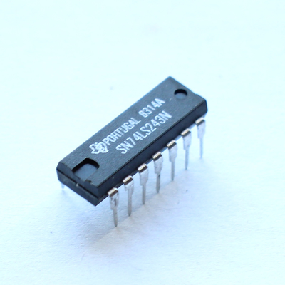 74LS243 Quad Non-Inverting Bus Transceiver with 3-State Output