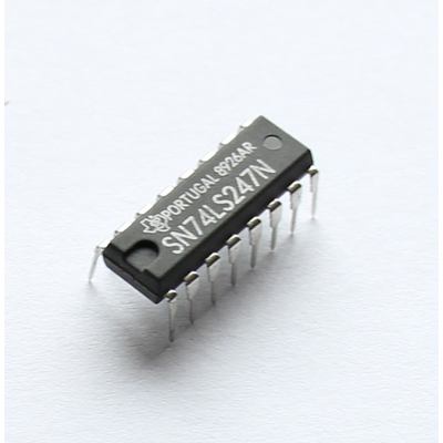 74LS247 BCD to 7-Segment Decoder with Open Collector Output