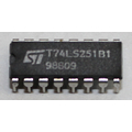 74LS251 8-Input Data Selector / Multiplexer with 3-State...