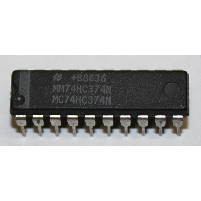 MM74HC374N Octal 3-State Non-Inverting D Flip-Flop