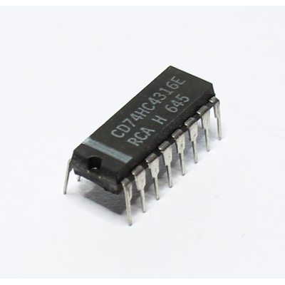 74HC4316 - Quad single pole, single throw analog switch -...