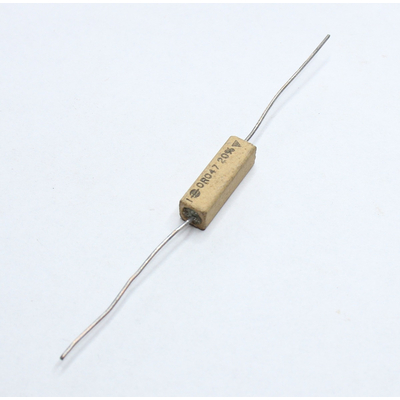 Drahtwiderstand       0,047 Ohm   4W 20%